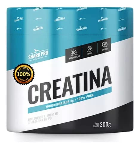 CREATINA MONOHIDRATADA (300G) – SHARK PRO