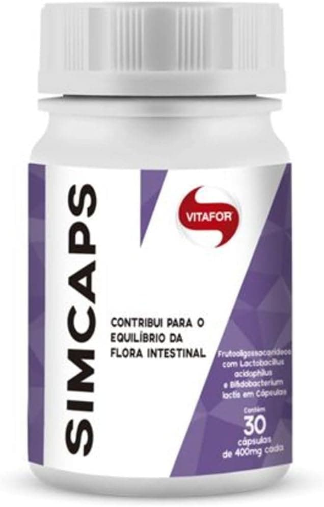 Vitafor - Simcaps Pote Com 30 Cápsulas